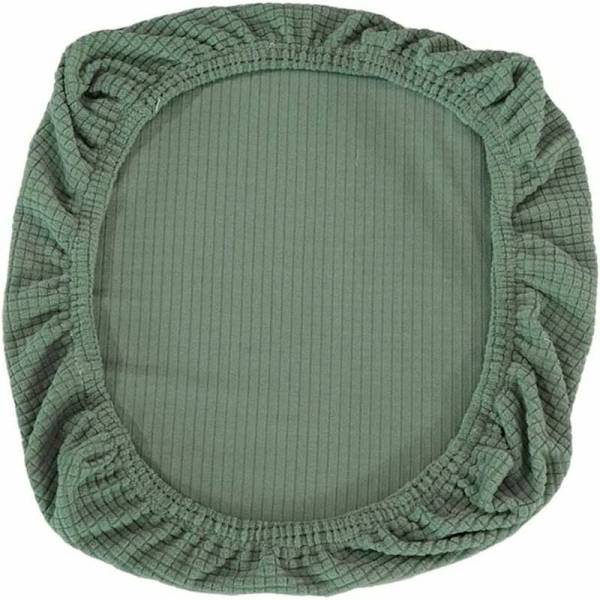 Stretch-stolsöverdrag för kontorsstol, snurrstol, stolsöverdrag (grön 38-48 cm × 38-48 cm)