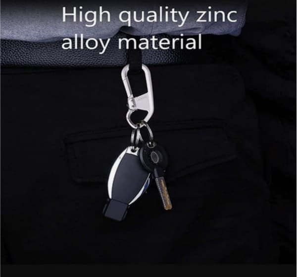 Zink-legering karabin, solid karabin form, bilnøgleholder som en
