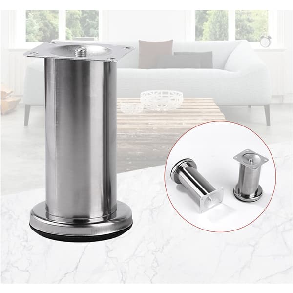 Runda soffa ben 4 st Krom 120 mm