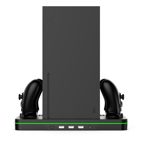 Multifunktionell laddningsstativ för Xbox Series X/S, konsolladdningsstativ
