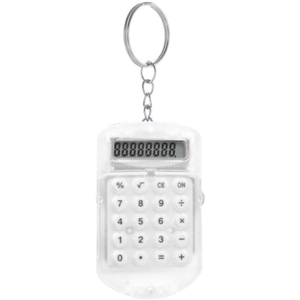 nyckelring, sofistikerad praktisk bärbar mini flip miniräknare