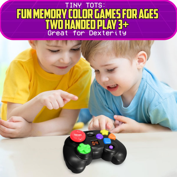 Minneskontrollspel - lämpligt för 4-8 år
