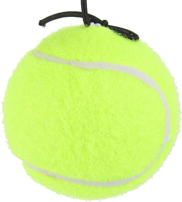 1 stk. 4M elastisk gummibåndbold til tennis tenniscoach