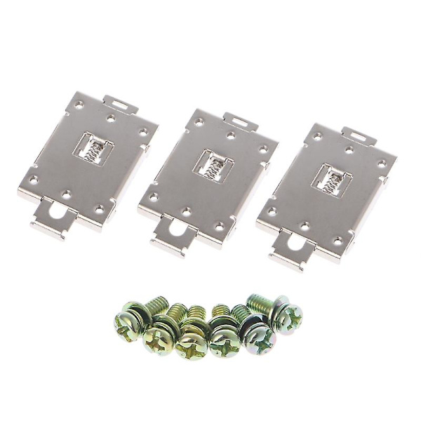 3 st enfas SSR 35mm DIN-skena fast solid state reläklämma W./ 6 månader