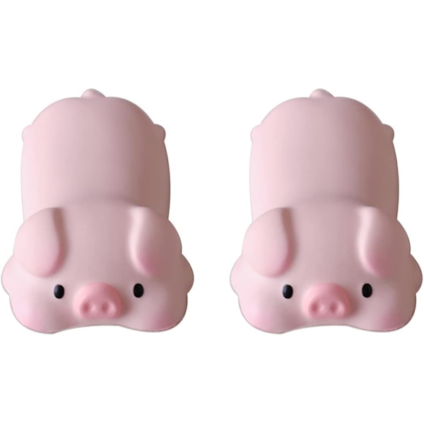 Söt handledsstöd för mus Datorarmsstöd för skrivbord Ergonomisk Kawaii Kontorsmaterial Långsamt stigande PU-mus