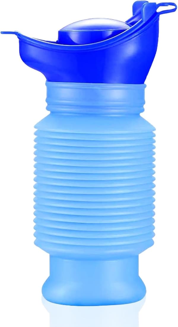 Skalerbart Nødurinal, 750 ml Bærbart Toilet til Bil