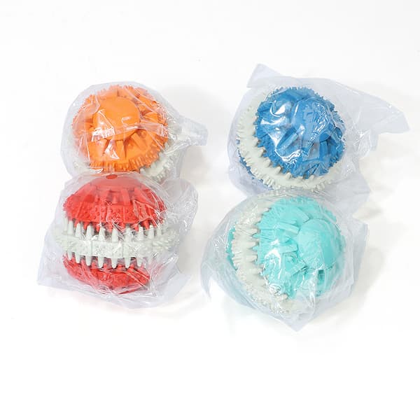 Blå Hundleksak Boll, Hundlekboll, Hundtuggboll Gummi Ren