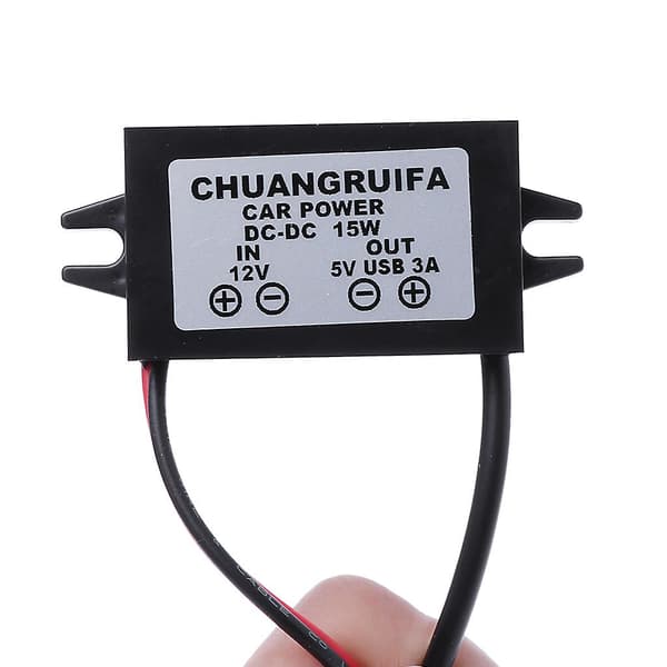1 kpl lähtötehon sovitin DC DC muunninmoduuli 12v 5v Usb uusi