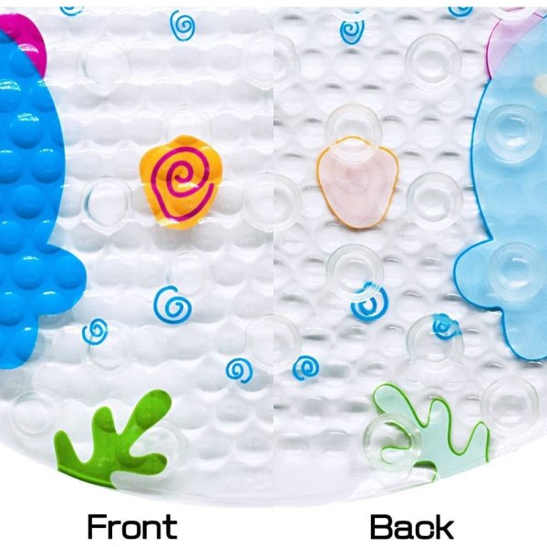 Bath Mat Bathtub Insert Baby Bath Mat Ocean Suckers Plastic