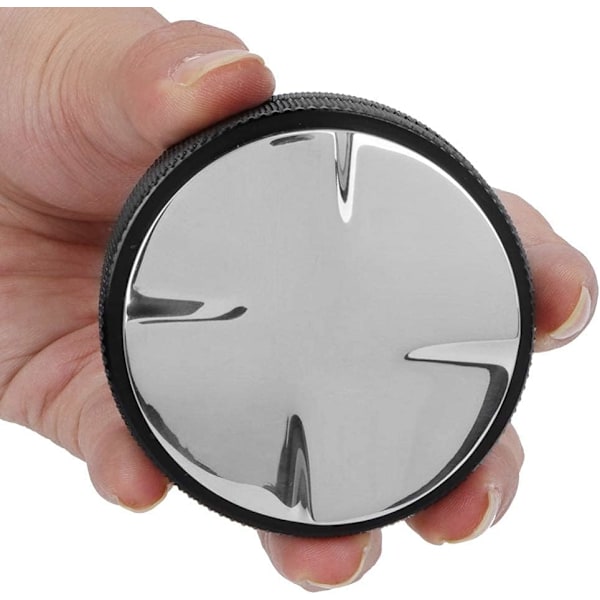 Kaffetamper, 58mm Rostfritt Stål Kaffedistributör med 4 Vinklade Lutningar Justerbar Bas Professionell Espresso D