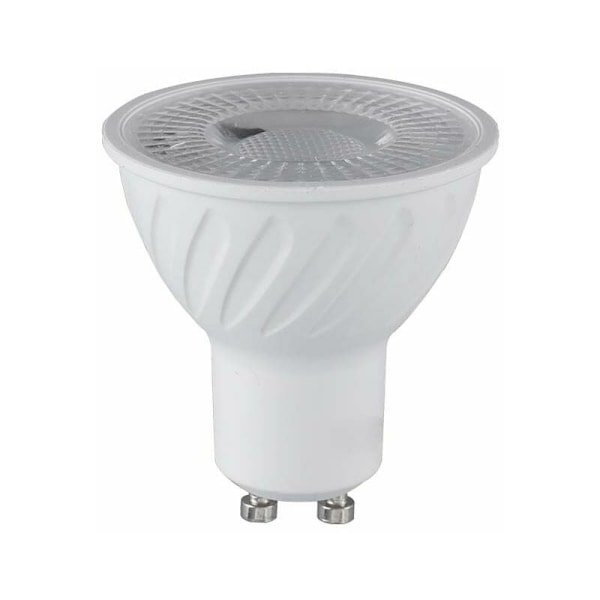 GU10 LED-pære - GU10 LED koldt hvidt dæmpbar, 7W erstatter 70W halogenpære
