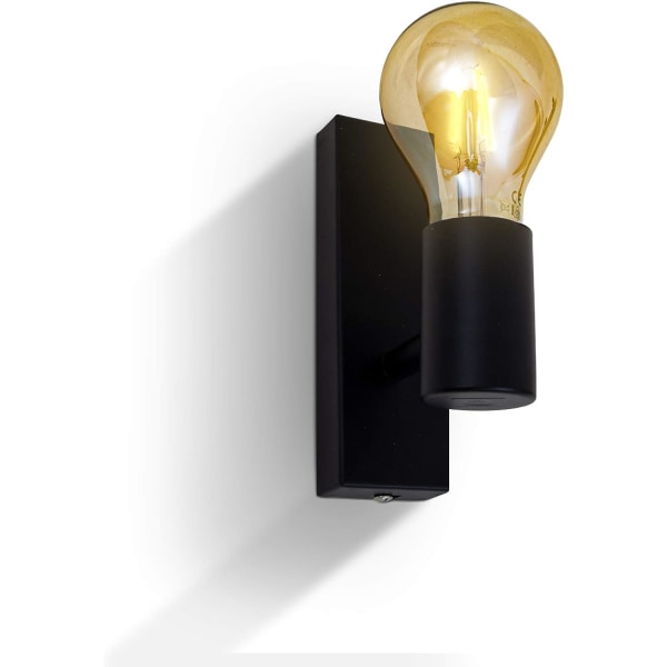 Væglampe, Retro Lampe, Retro Design Væglampe, Justerbar og