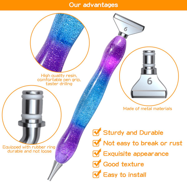 5D Diamantkonst Pen Kit verktyg