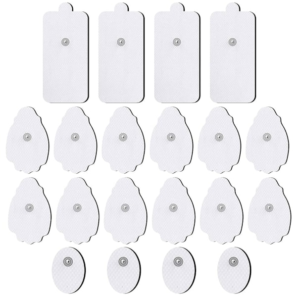 TENS/EMS Enhed Udskiftningspuder NURSAL 20 Stk. 3,5 mm