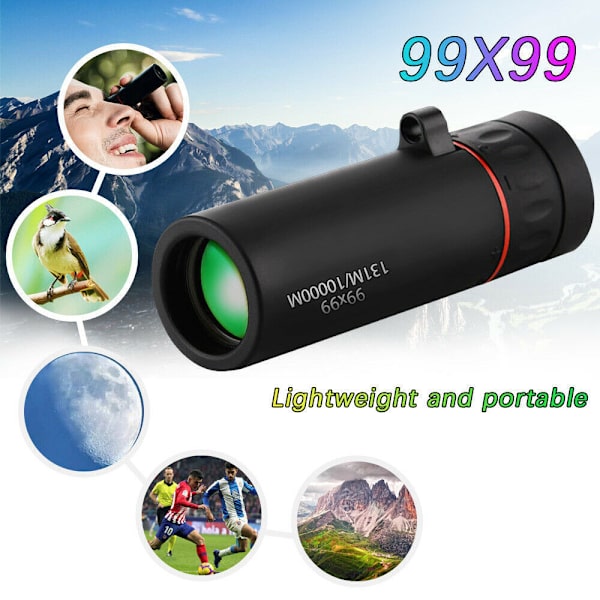 99x99 Mini nattesyn monokular zoom udendørs med lavt lys