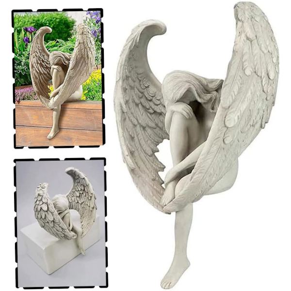 1 st Engelvingar Engelvingar Prydnader Engelkonst Skulptur