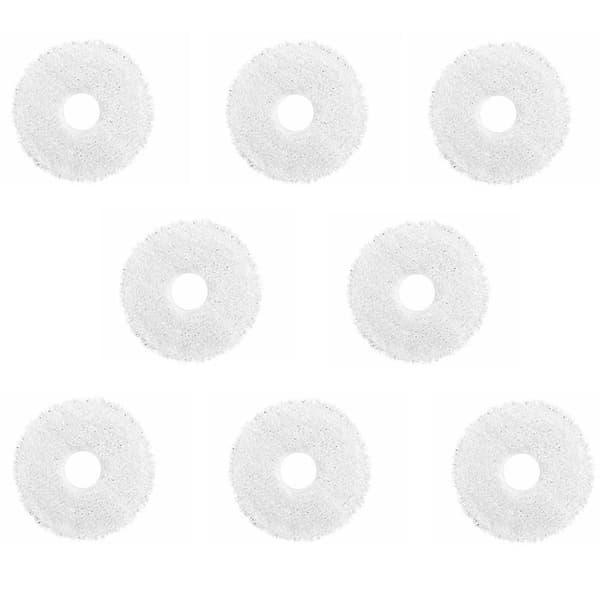 8 Kompatible Ecovacs X1 Utskiftbare Smart Home Deler Mopp & Tørk Kit