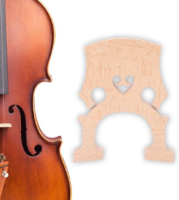Cello Professional Maple Cello Bridge Säädettävä Itsevirittävä