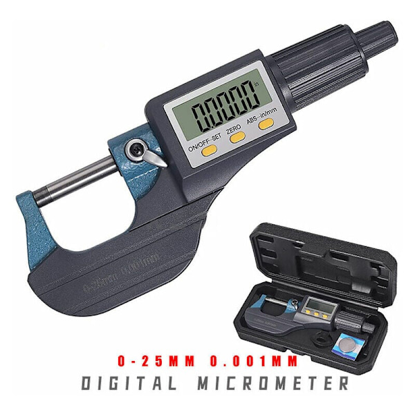 Elektronisk Mikrometer Mikrometer Väggtjocklek Mikrometer Digital