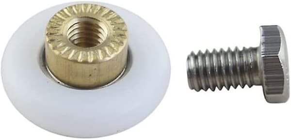 10-pakning dusjdør erstatningsruller (25mm)