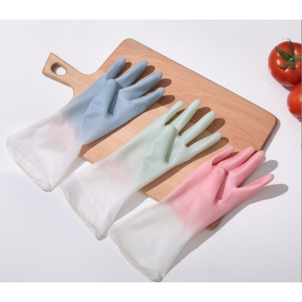 3 Par Latexfria Diskmaskinshandskar, Långärmade Hushålls