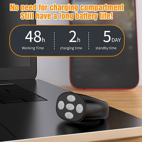 Video Ring App Fjernbetjening Side-Turner, App Fjernbetjening Spatel, Bluetooth Kamera Video Optagelse