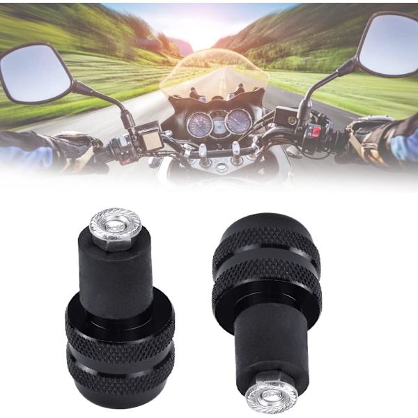 Motorsykkel Styreender 22mm Styregrep End Plugglokk