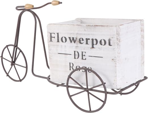 1 Stycke Cykelplanterare Rustik Patio Planter Planter Växt