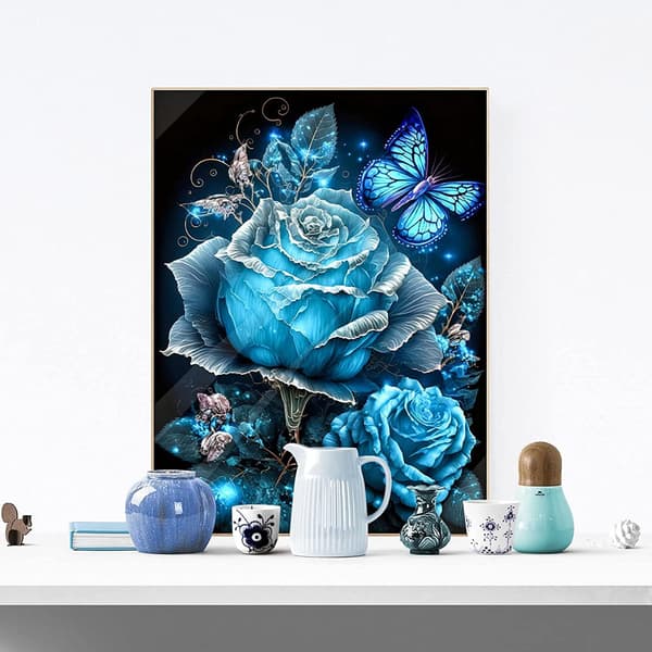 Timanttimaalaus, 5D DIY Timanttimaalaussetti Aikuisten