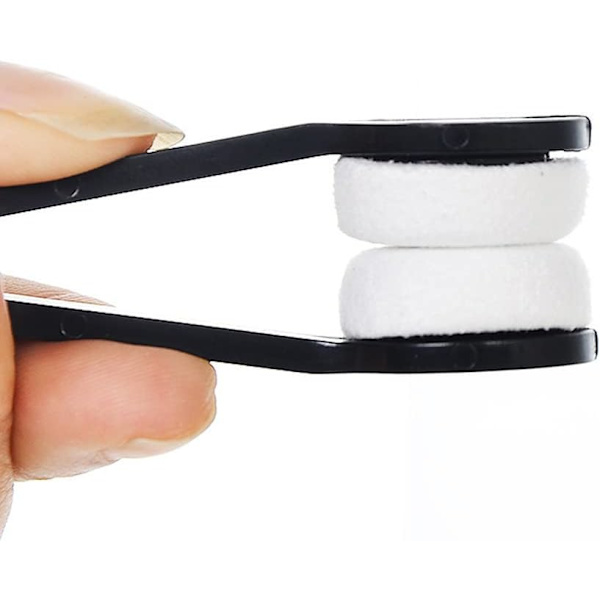 3 mikrofiberrengöringsdukar för glasögon, lämpliga för