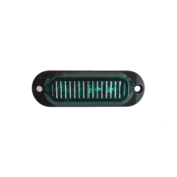 2 stk 4 LED Røde Linse Side Markering Lys Truck Signal Lys 12-24V