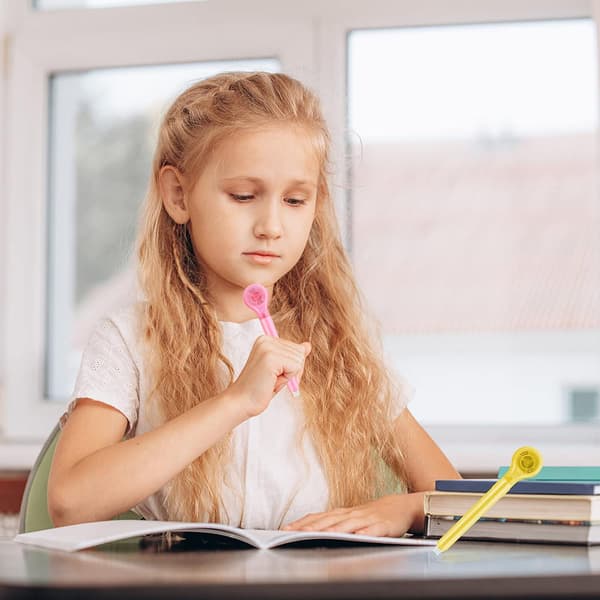 5 stk. Retractable Rettelse Tape Pen, Skole