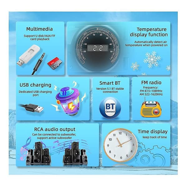 1din bilstereo Mp3-spiller i dashbilradio Bluetooth Usb/ Aux I