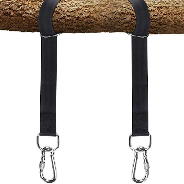 Utomhus hängmatta gunga med 1,5 meter krypto polyester gunga med