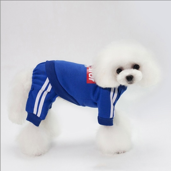 Hundeklæder, Hundekatte-Hoodie, Hundeklæder Vinter XS-XXL (Blå