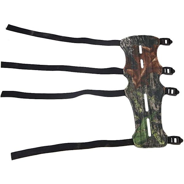 1 st Justerbar Läderbågskydd Camo 4 Remmar &