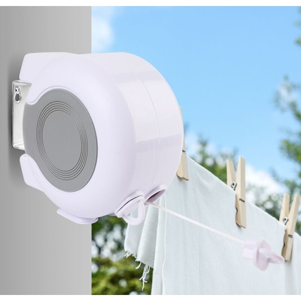 13 m-Outdoor retractable clothesline