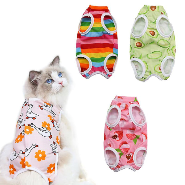 Katt Desinfeksjonsklær Katt Gjenopprettingssett Bomulls Gjenopprettingskropp