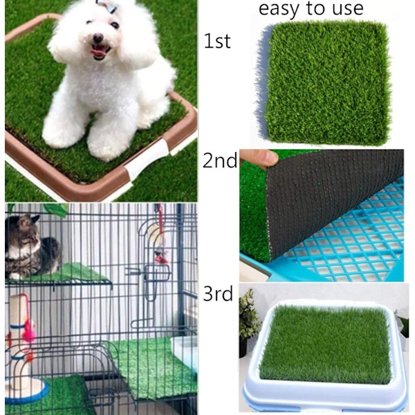 Reden för höns, 6 st Konstgräsmatta Syntetisk Turf Mat Reden Bäddmaterial 30x30 cm