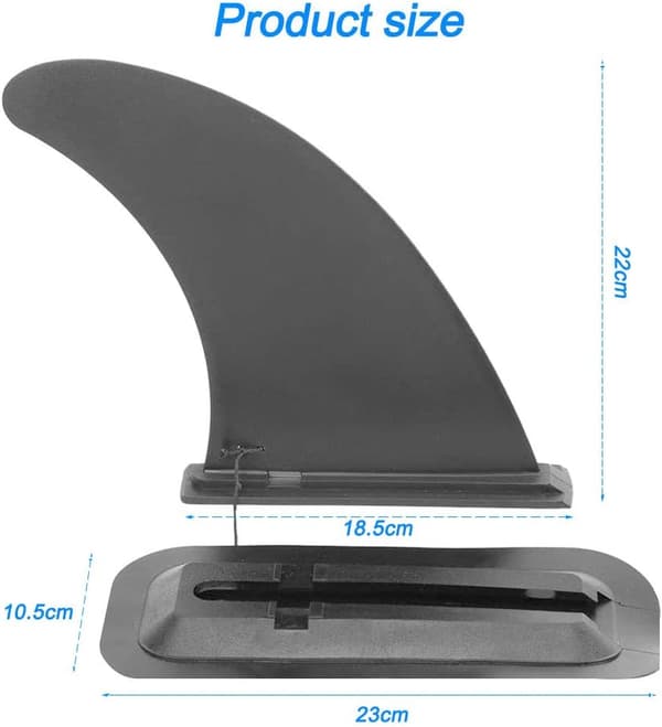1 kpl Insert Surfboard Paddleboard Snap Laaja Peräevä Fin Vene SUP