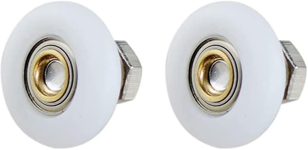 10-pakning dusjdør erstatningsruller (25mm)
