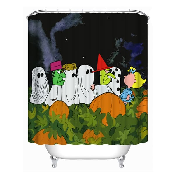 Duschdraperi, Halloween Duschdraperi, Halloween Badrum
