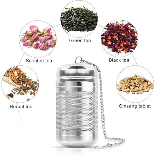 Te-si, rustfrit stål te-infuser rustfrit stål rør