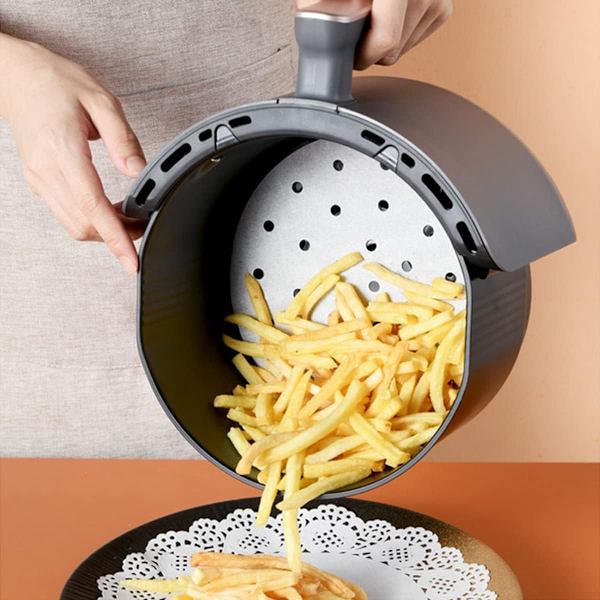 Multifunktionell Silikonfodral för Ångkokare, Fritös, Tryckkokare: Uppgradering av Återanvändbar Fritösfodral Ersättning