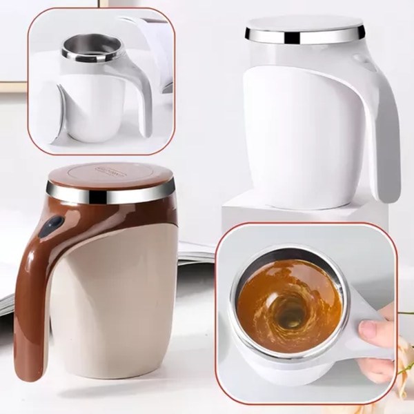Bärbar mixer 380 ml kaffe med kopp