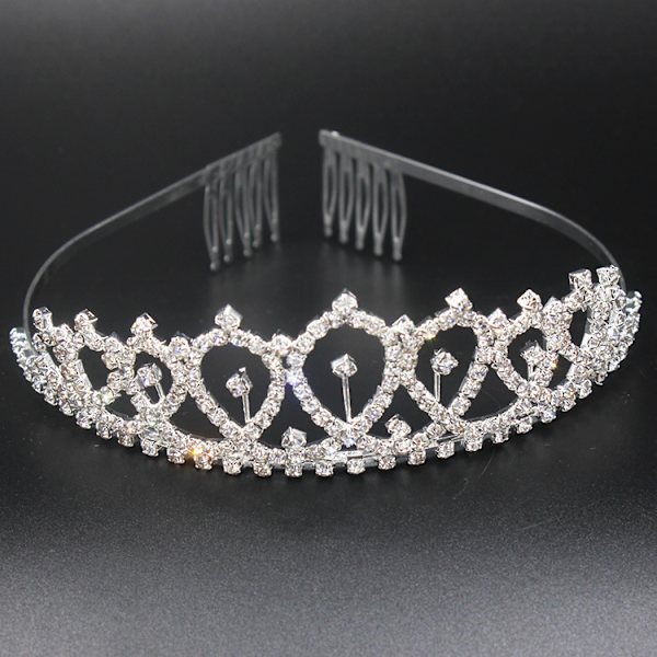 Födelsedagsetikett Sash Crown Set (Silver), Glittrande Födelsedag