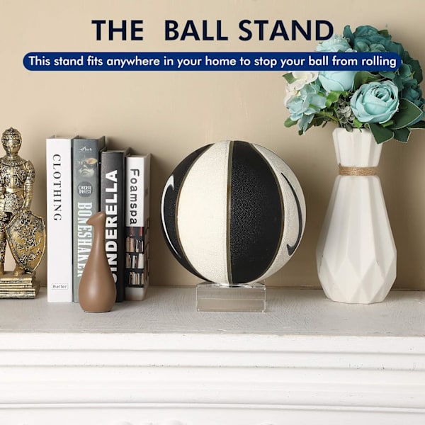 2 stycken akryl U-formade bollställ Basketbollställ