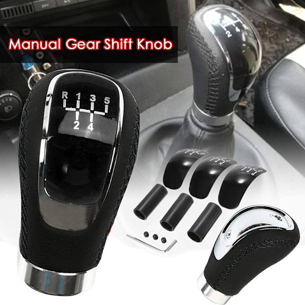 (Sort) Autodele Gearskifte Knob, Universal Gearskifte Knob,