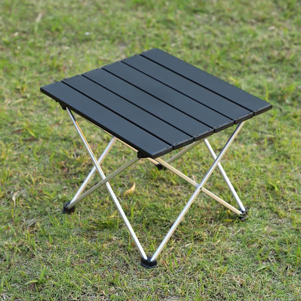 Udendørs foldbart bord, bærbart campingbord i aluminiumslegering, 1 stk.