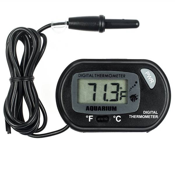 Akvarietermometer - LCD Digital Akvarietermometer med